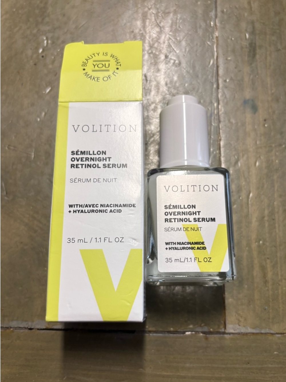 New in Box Volition Semillon Overnight Retinol Serum 1.1 fl oz.  Retail 74.00